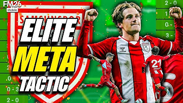 FM26 Mobile ELITE Meta Tactic! | FM26 Mobile Best Tactics
