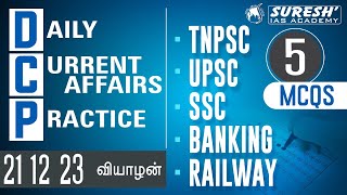 DAILY CURRENT AFFAIRS PRACTICE | DECEMBER-21 | Suresh IAS Academy