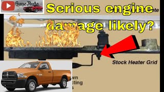 Dodge Ram 6.7L Cummins Diesel Intake heater grid delete recall