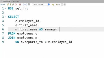 SQL #24 - Self Outer Joins [By Mosh Hamedani]