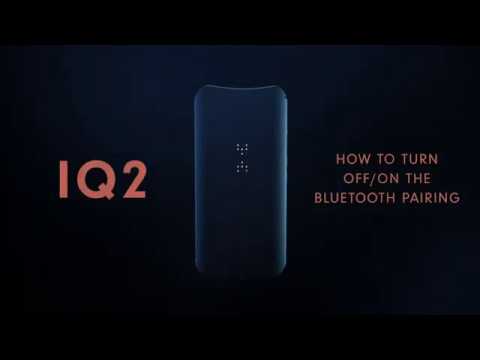 How To Turn Off/On The Bluetooth Pairing on Your IQ2- DaVinciTech.com