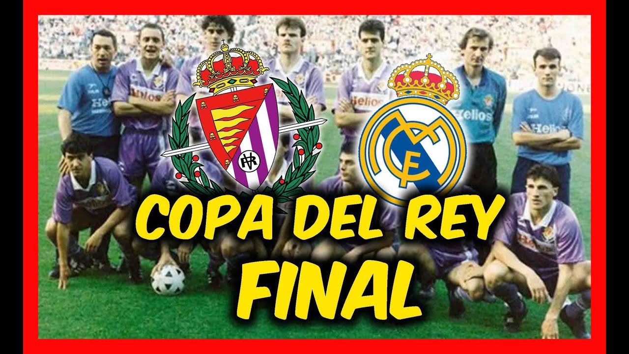🏆 ¡FINAL DE COPA! 🎥 Partido COMPLETO entre el REAL VALLADOLID y el Real Madrid || Temporada 88/89