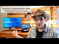 Lenovo thinksmart hub  product overview new cable management system and microsoft teams demo