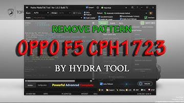 Remove Screenlock Pattern Oppo F5 CPH1723 | Metamode | By Hydra Tool