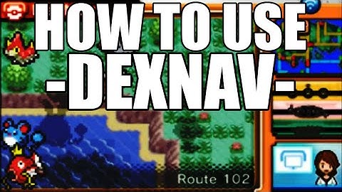 How to use the DexNav in Omega Ruby and Alpha Sapphire - DexNav Guide ORAS