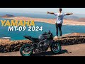 La yamaha mt09 2024 bonne pour voyager  moto 