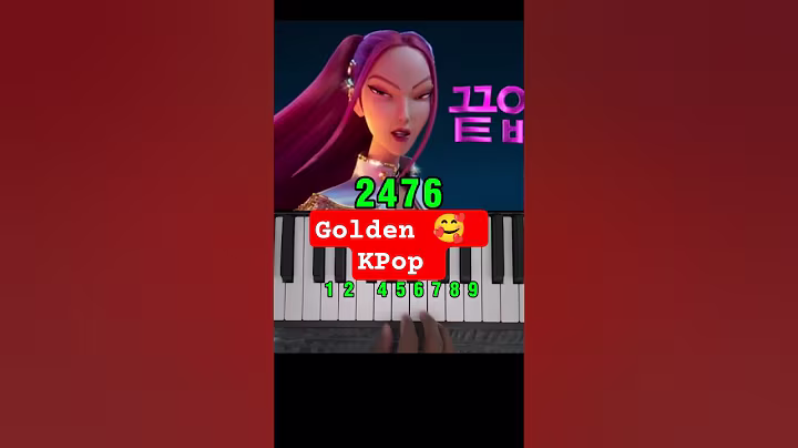 How to Play Golden KPOP Demon Hunters Easy Piano Tutorial #shorts #demonhunters #shortsfeed #viral