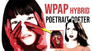 Convert Image into Vintage WPAP Hybrid Portraits in Photoshop | Photoshop Tips & Tricks screenshot 4