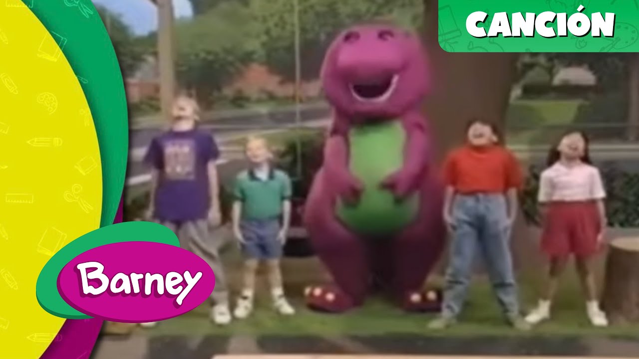 Barney Canciones Si Las Gotas De Lluvia Youtube