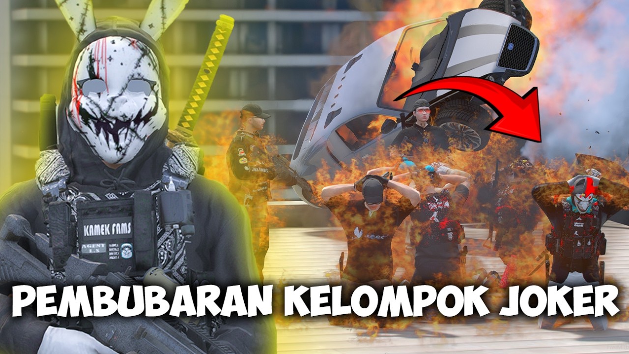 BUBAR NYA DAN AKHIR DARI KELOMPOK JOKER ! DOBRAK ELITE MURKA ! || GTA V ROLEPLAY