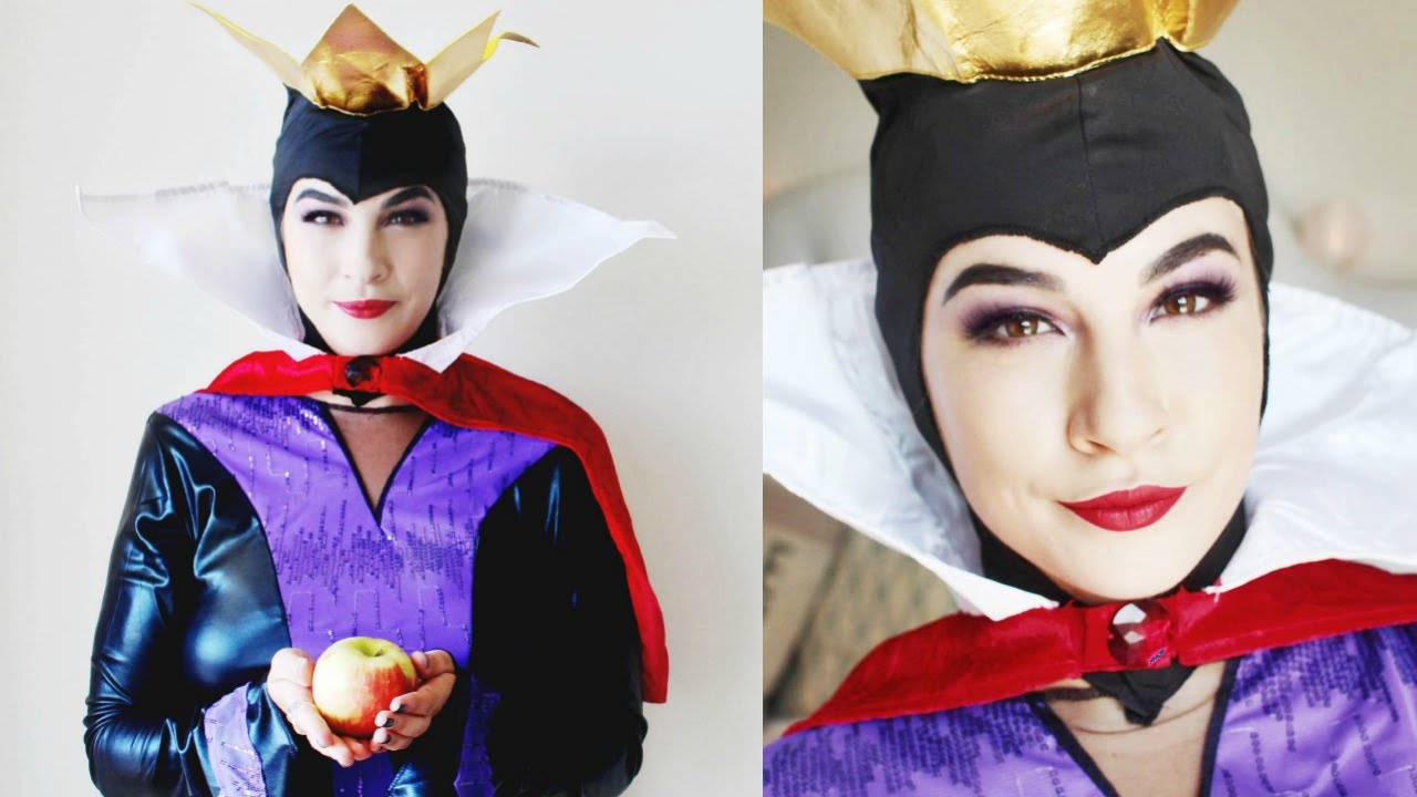 EVIL QUEEN MAKEUP HALLOWEEN TUTORIAL YouTube