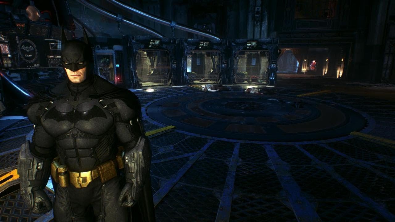 Robin tries to lock Batman up but Batman lock him up and told him that Barbara is dead