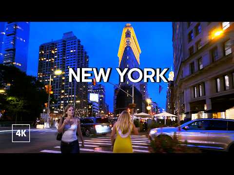 Walking in New York City / Manhattan Walking Tour 4K