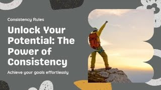 The Power of Consistency: Your Secret Weapon for Success!✨⏳🔥 Stay Committed, Stay Winning! 🔥⏳