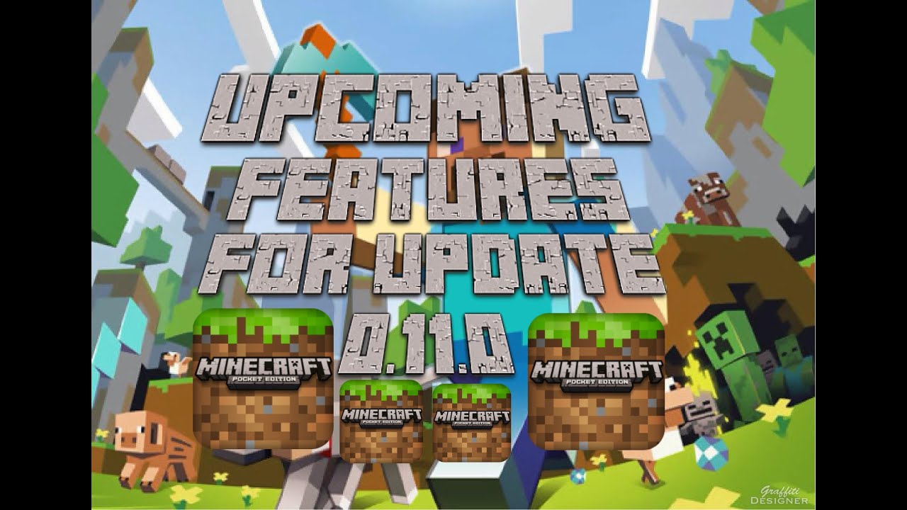Minecraft: upcoming features for update 0.11.0!!! - YouTube