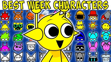 ALL BEST WEEK CHARACTERS | FNF Character Test | Gameplay VS Playground