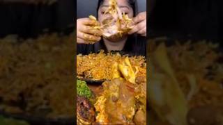 ? CHICKEN ? BIRYANI, MUTTON BIRYANI, EGG BIRYANI,? KALEJI BIRYANI, FISH BIRYANI shorts asmr ??