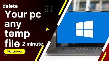 How to Cleanup Your Computer - Fully Delete Temporary Files and Free Disk Space