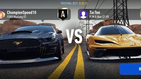 I raced @NFSTarTon in UGR Need for Speed: No Limits