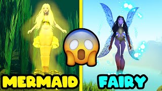 I BECAME A MERMAID & FAIRY IN ROBLOX MYTHICALITY!