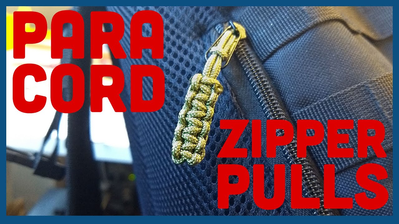 Heavy Duty Zipper Pulls Zipper Extender Replacement Paracord