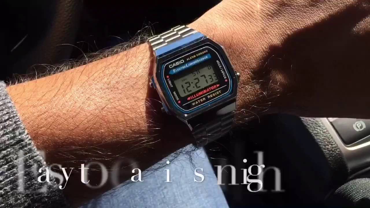 casio a168w