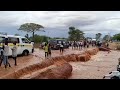 The road leading to garissa town indefinitely closed due to the rapidly rising water at tana river