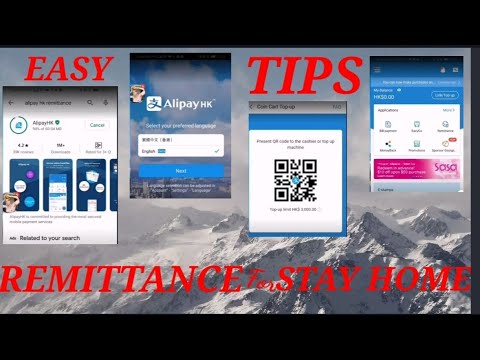 How to create AlipayHK Account|Sign up via mobile