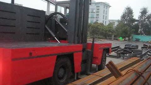 Noelift side loading forklift Loading video