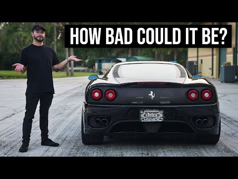 FERRARI 360 FIRST MODS! Fixing everything that's Broken..