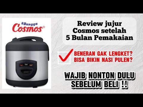 Rice cooker Terbaik di Tahun 2024|Review jujur Rice cooker Cosmos CRJ 8229 Pemakaian selama 5 Bulan