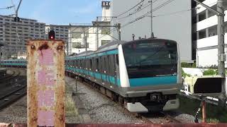 E233系1000番台宮サイ157編成 各駅停車大宮行き 大船10番線発車 2020/5/14