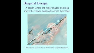 Bite Size Composition Studies - Diagonal Design
