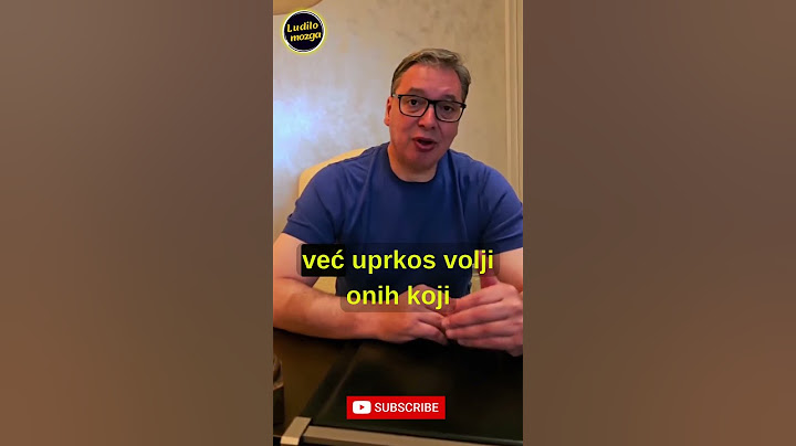 Nemoj više, svega ti #komedija #parodija #humor #vucic #smesno #srbija #balkan #provale