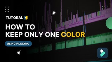 How to Gray Out / Isolate All But One Color Using Filmora