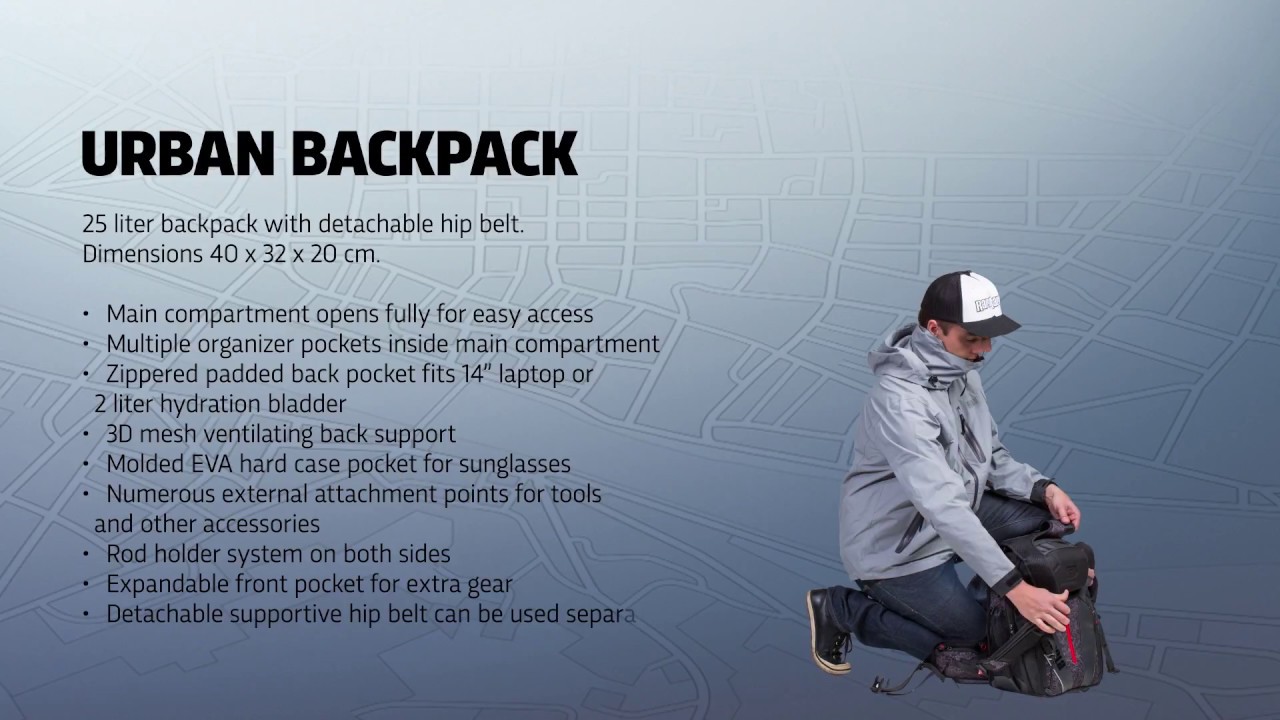 Urban Back Pack - Rapala