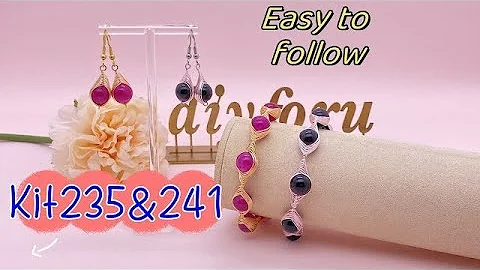 How to Make Evil Eye Bangle & Earrings| Step-by-Step Guide by DIYforu_Della_EU