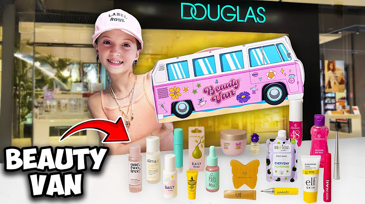 VLOGVI! SORPRESA , FACCIAMO L' UNBOXING DEL VAN BEAUTY DI DOUGLAS!