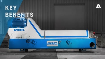 ANDRITZ 3-phase decanter centrifuge F for efficient high-quality palm oil recovery