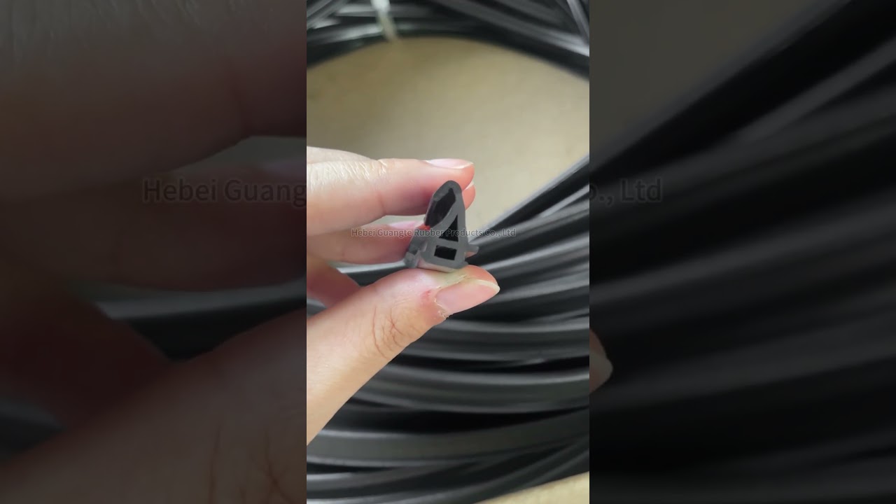 weather resistant EPDM rubber sealing strips for doors and windows are currently in production.