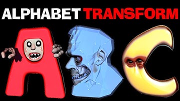 Alphabet Lore But Everyone Zombie Part 3