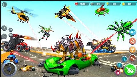 Fighting Robot Car Game : Robot Transform Game - Android iOS gameplay