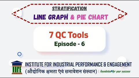 7QC Tools - Episode : 6 - Line Graph & Pie Chart (Stratification)