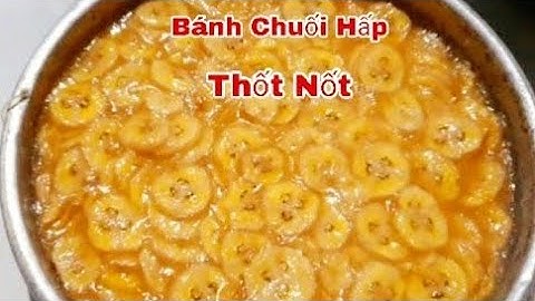 Bánh Chuối Hấp - Cách Làm Bánh Chuối Hấp Thốt Nốt Nước Cốt Dừa Dẻo Thơm | Thảo Phan Vlog