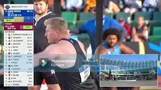 mens SHOT PUT 2024 NCAA Track & Field National Championships