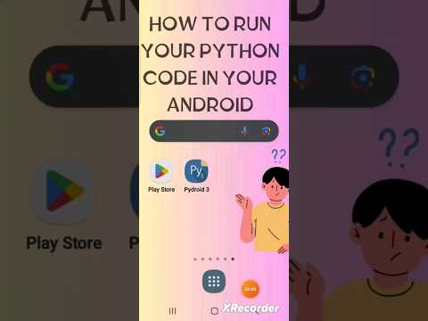 how to run free python codes on Android 😎(step by step)#freeapps #pydroid3#python#youtubeshorts