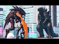Legendary Godzilla 2021 vs Muto Prime  - Roblox Kaiju Universe