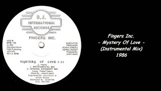 Fingers Inc. - Mystery Of Love (Instrumental Mix) - 1986