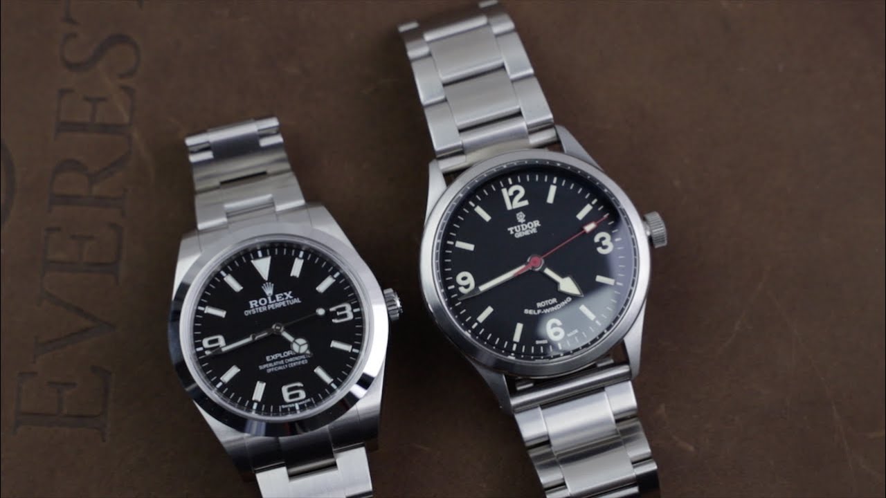 rolex explorer vs tudor black bay 41