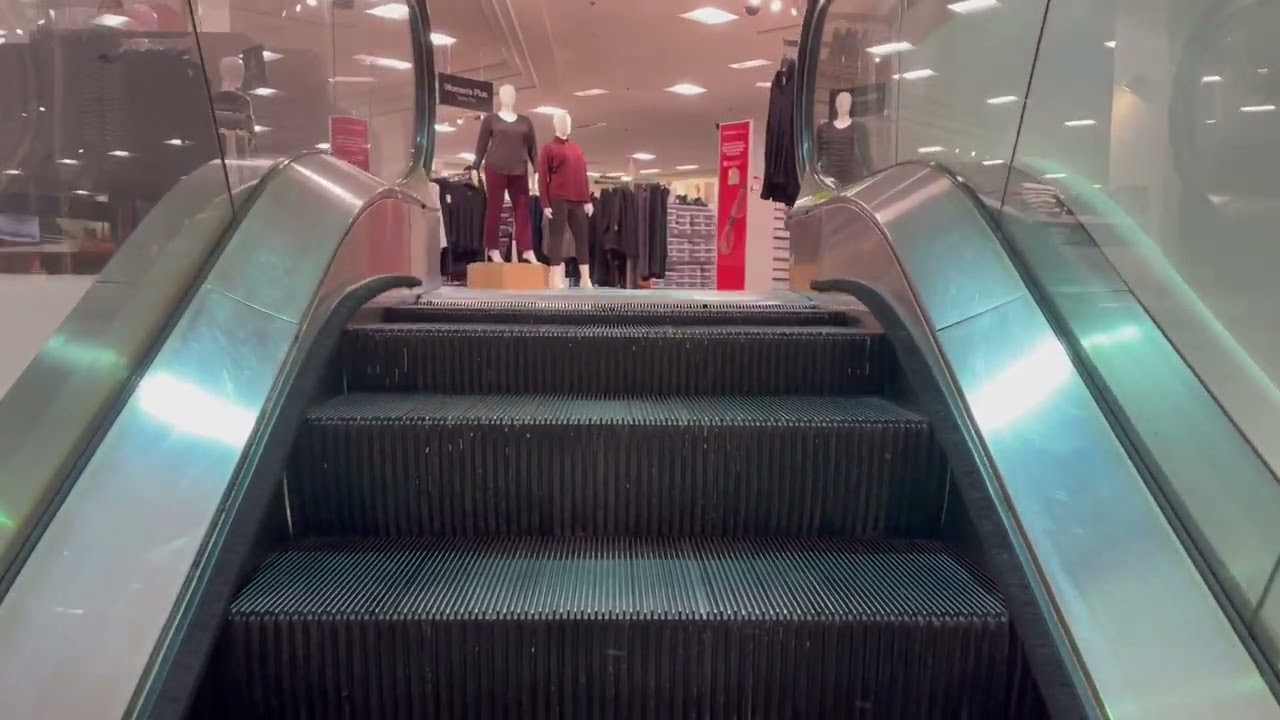 Otis Double-File Escalators at JCPenney, Town East Mall in Mesquite, TX.